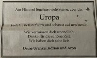 eine Anzeige